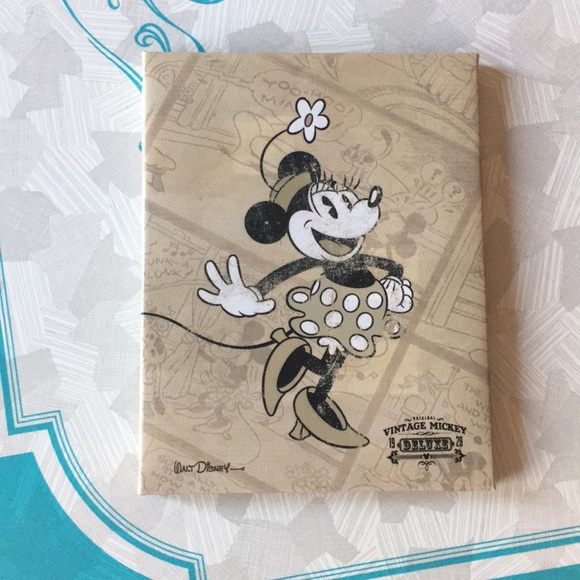 Minnie Mouse canvas vintage style art